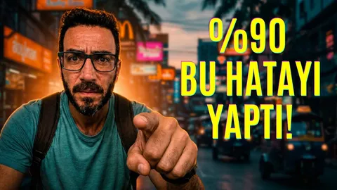 Bangkok sokağında pazarlık yapan bir turist ve tuk-tuk şoförü